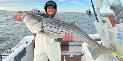 5 Hour Open Boat PM Striper Bass Fishing  