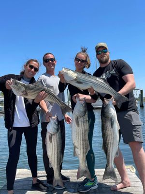 Belmar, NJ 6 Hour Striped Bass Trip