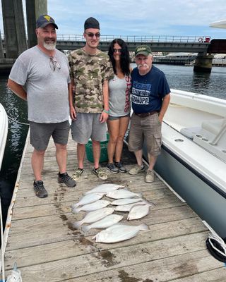 Belmar, NJ Half Day Bay Fluke Trip