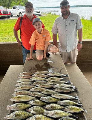 FT Gibson Crappie And Sandbass Trips