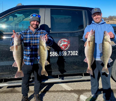 Lake Saint Clair Fishing Charters | Private 5-Hour Walleye (Trolling) Fishing Charter Trip