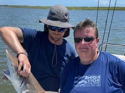 SHARK FISHING IN SAVANNAH, GEORGIA