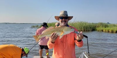 Louisiana Fishing Charters | 8 Hour Fishing Trip Catch n Cook & Lodging - 35' Aluma Marine