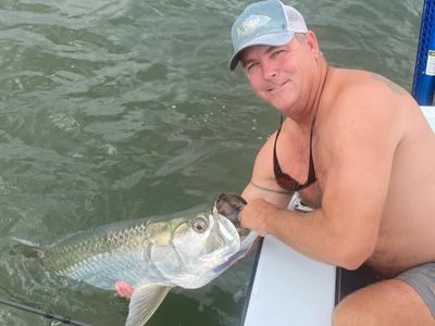 Tarpon Fishing In Okatie, South Carolina