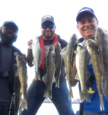 Detroit River Walleye Fishing Charters | April-May