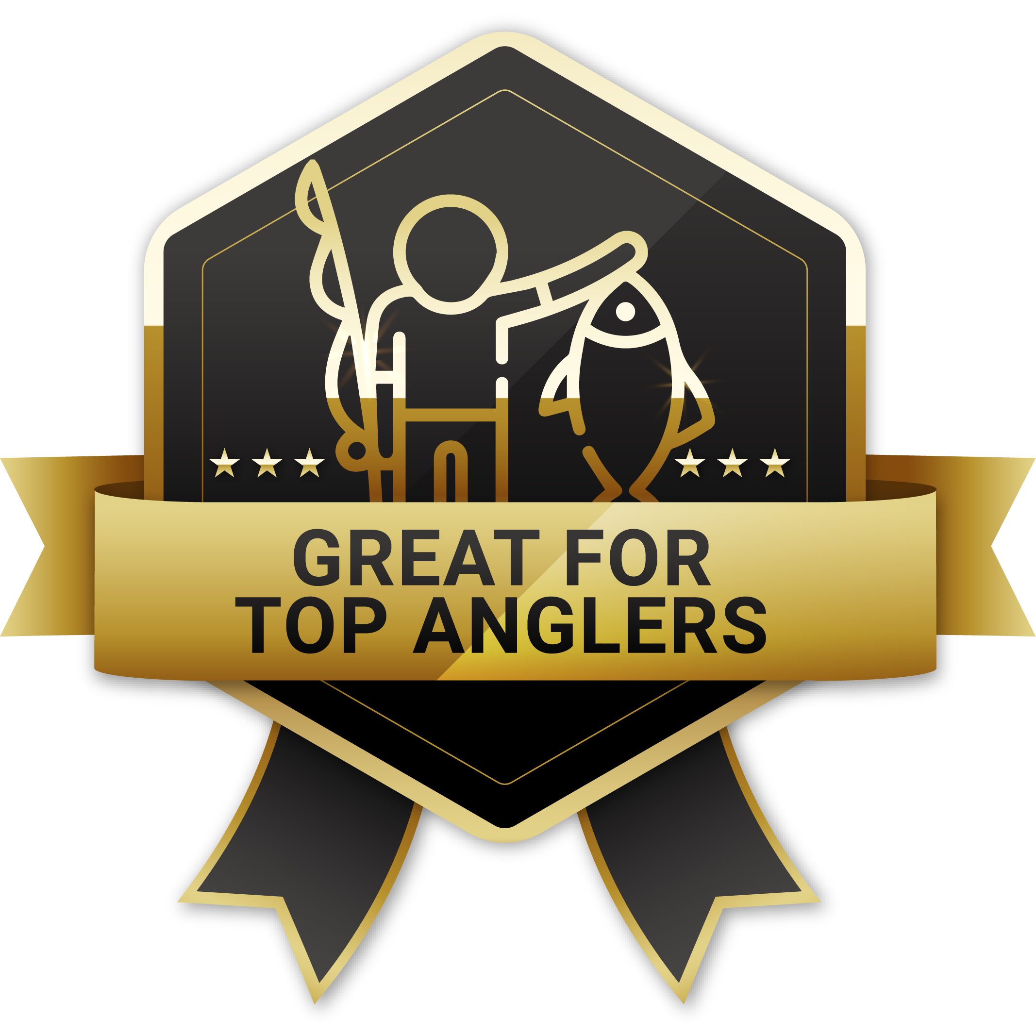 great for top anglers badge
