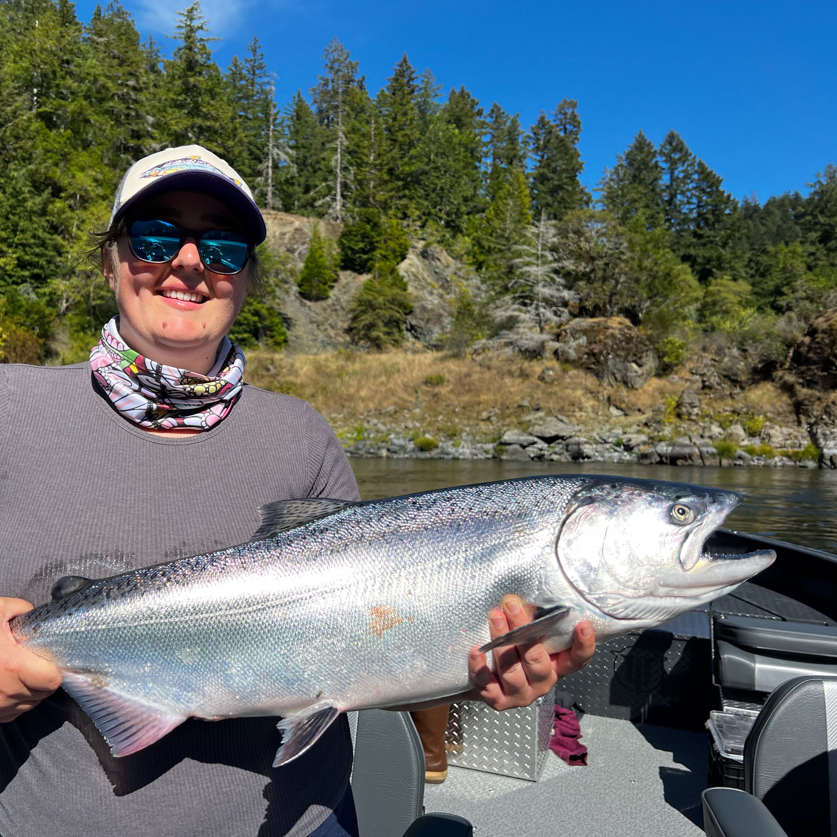 Caught a 31-inch sea trout while fishing in OR