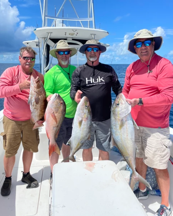 4 big fish caught during fishing trip in FL