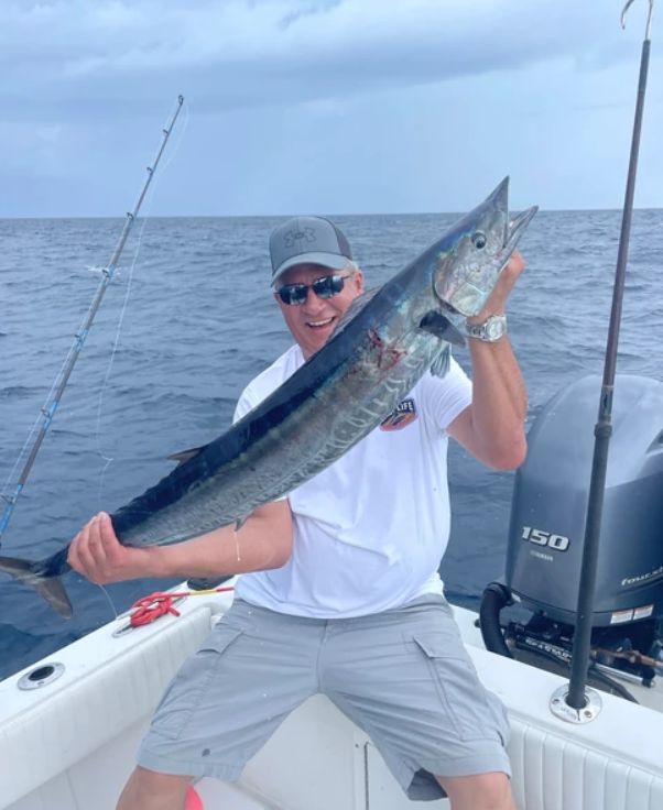 Lone angler fishing in FL