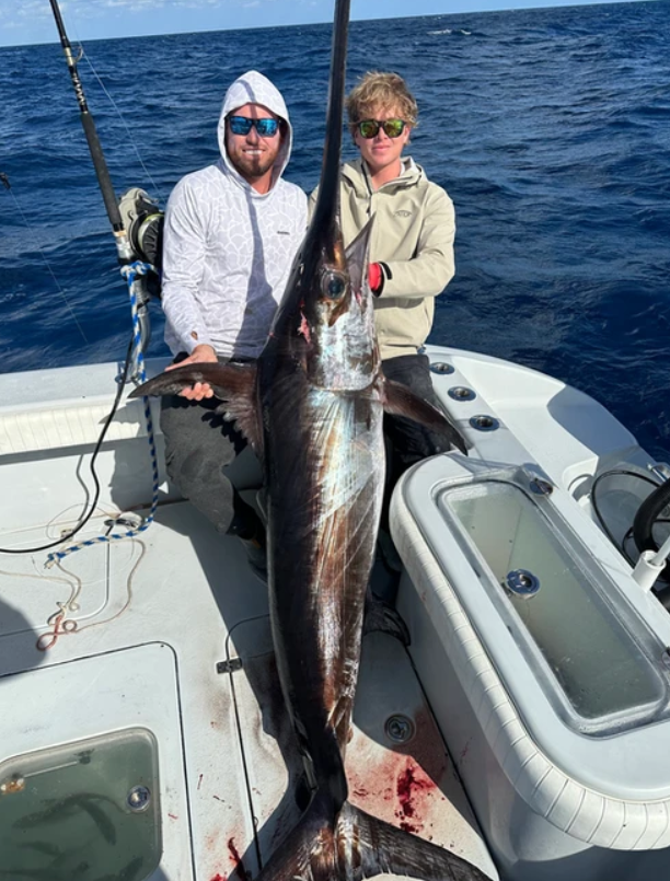Swordfish caught during fishing trip in Key West