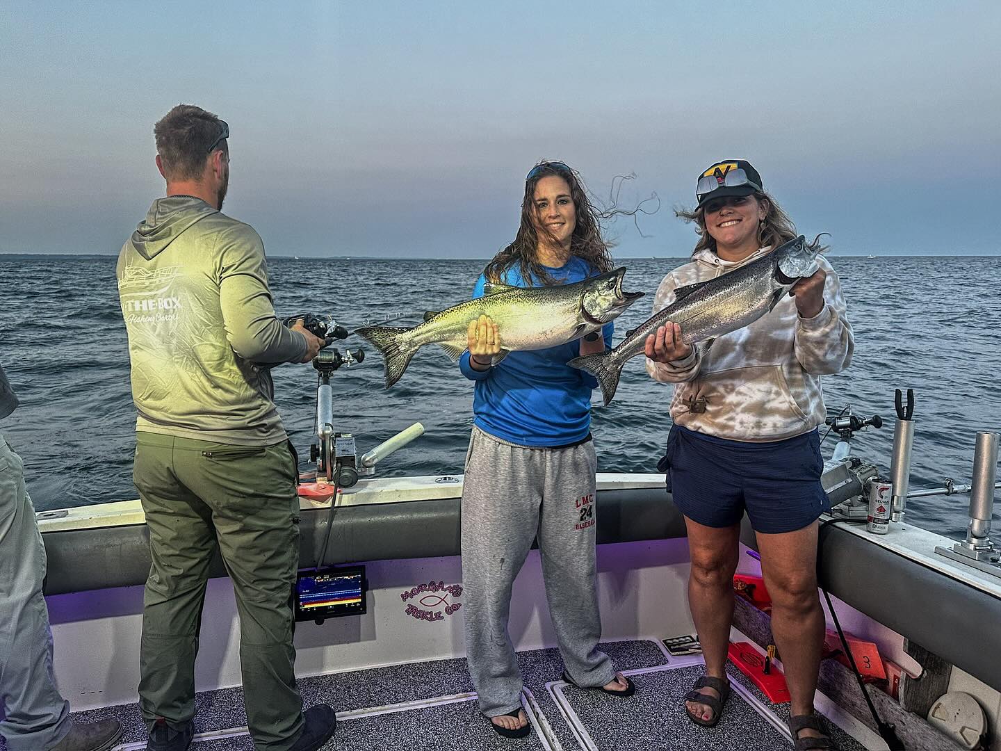 2 rainbow trout fishing in MI