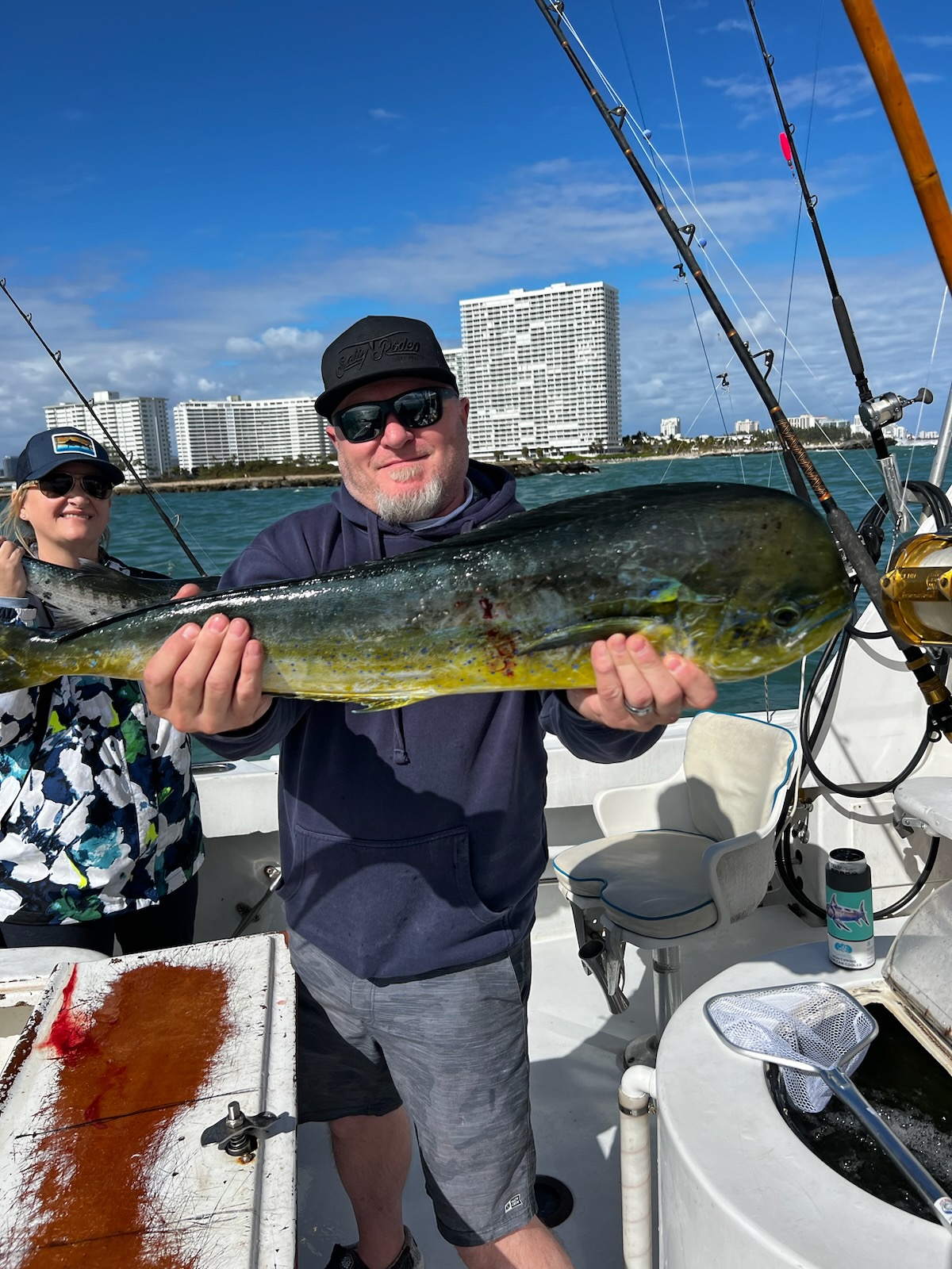 Mahi Mahi fish caught while fishing in FL