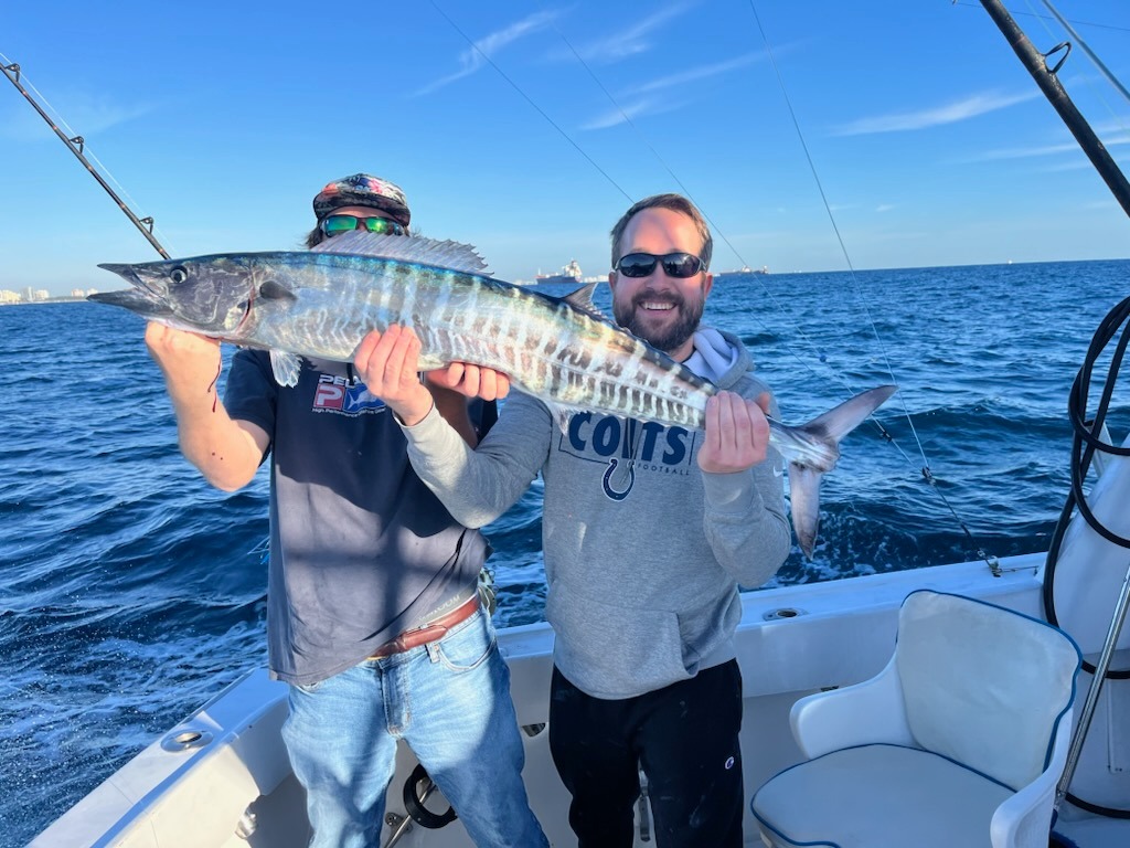 Wahoo fish caught while fishing in FL