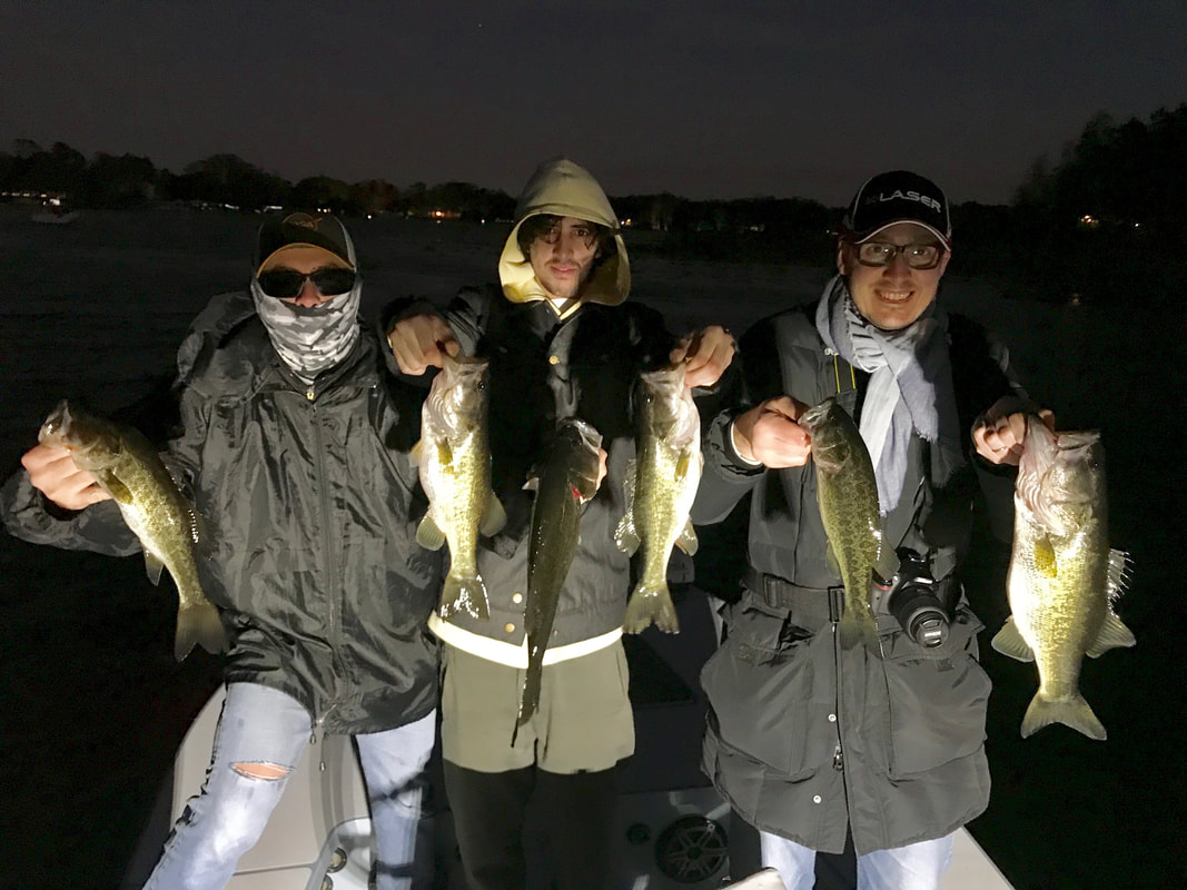 5 unspecified fish caught in Orlando