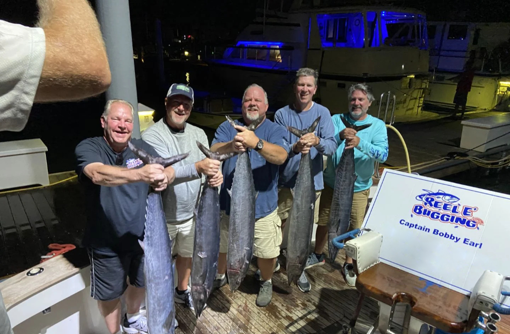 Five king mackerel caught in Morehead City