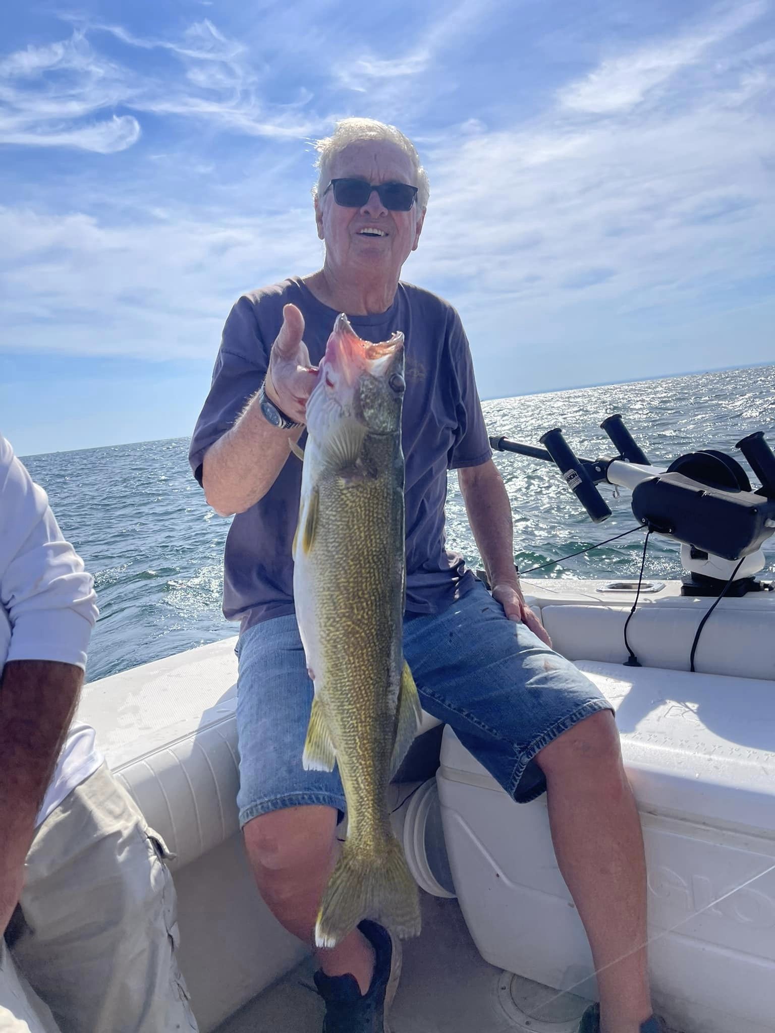 Sauger fish caught while fishing in OH