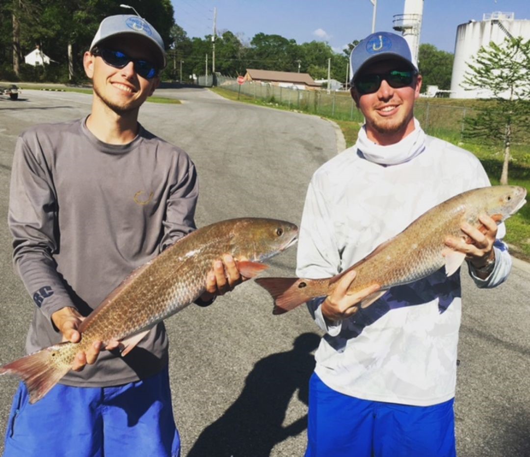 Two anglers fishing in Florida