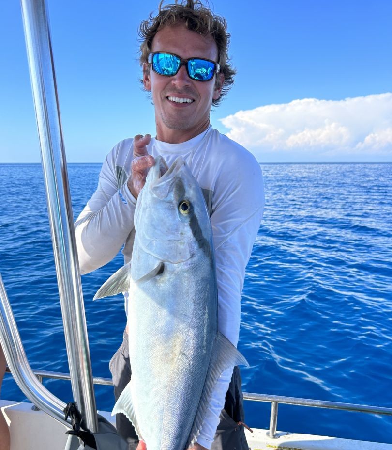 Greater amberjack caught while fishing in Fort Myers FL