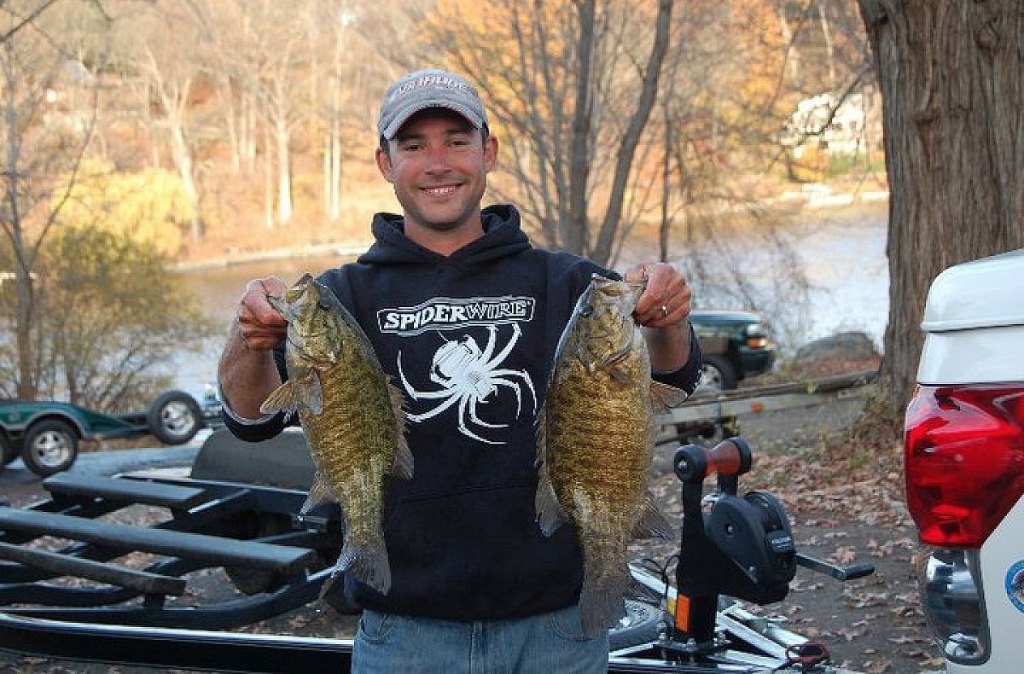Two fish caught fishing in Danbury