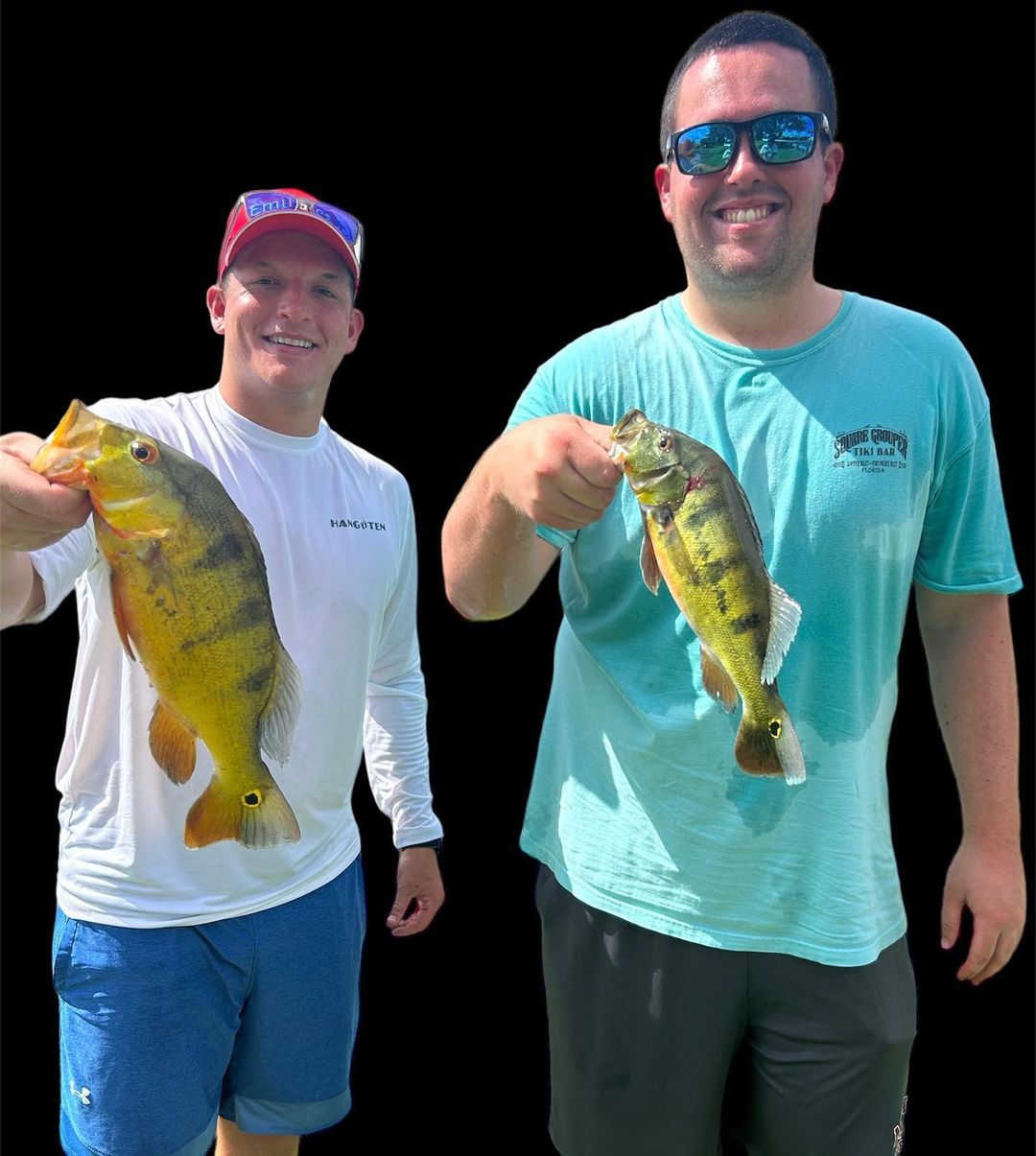 Anglers enjoying a great fishing trip in FL