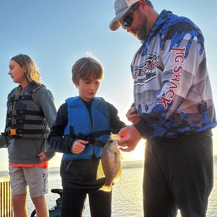 Two anglers fishing in Alabama