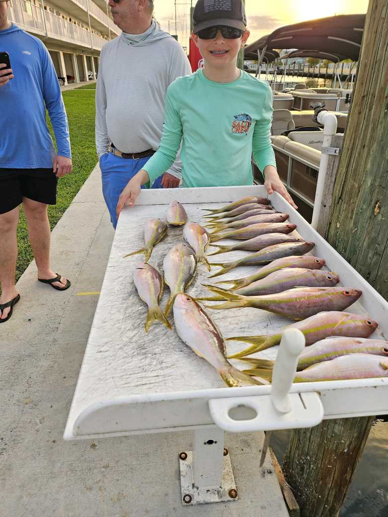 4 great fish caught during a fishing trip in FL