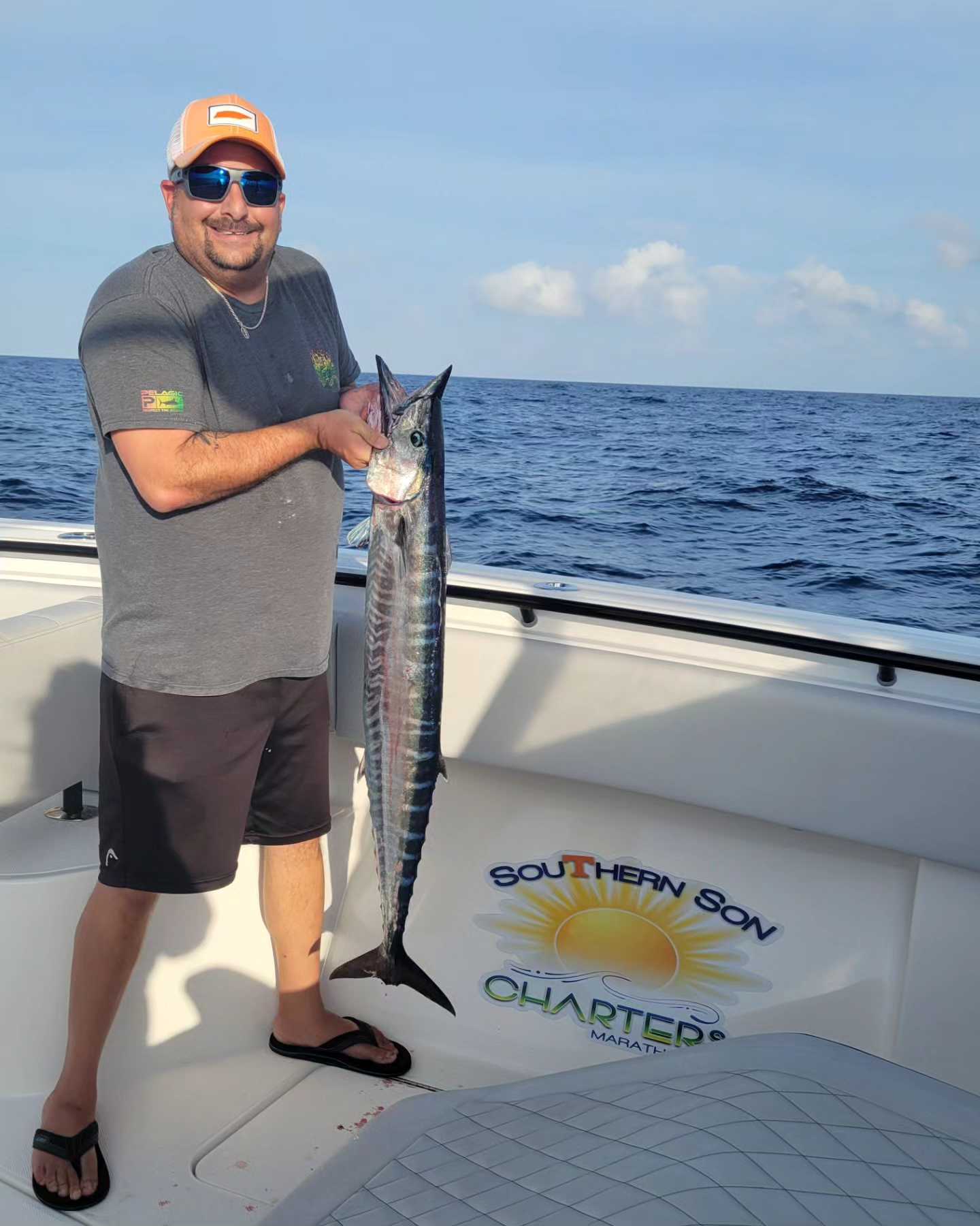 Wahoo fish caught by angler in FL