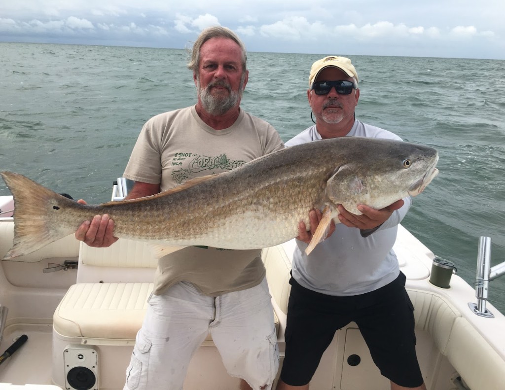 Redfish caught on fishing tour in Cape Charles