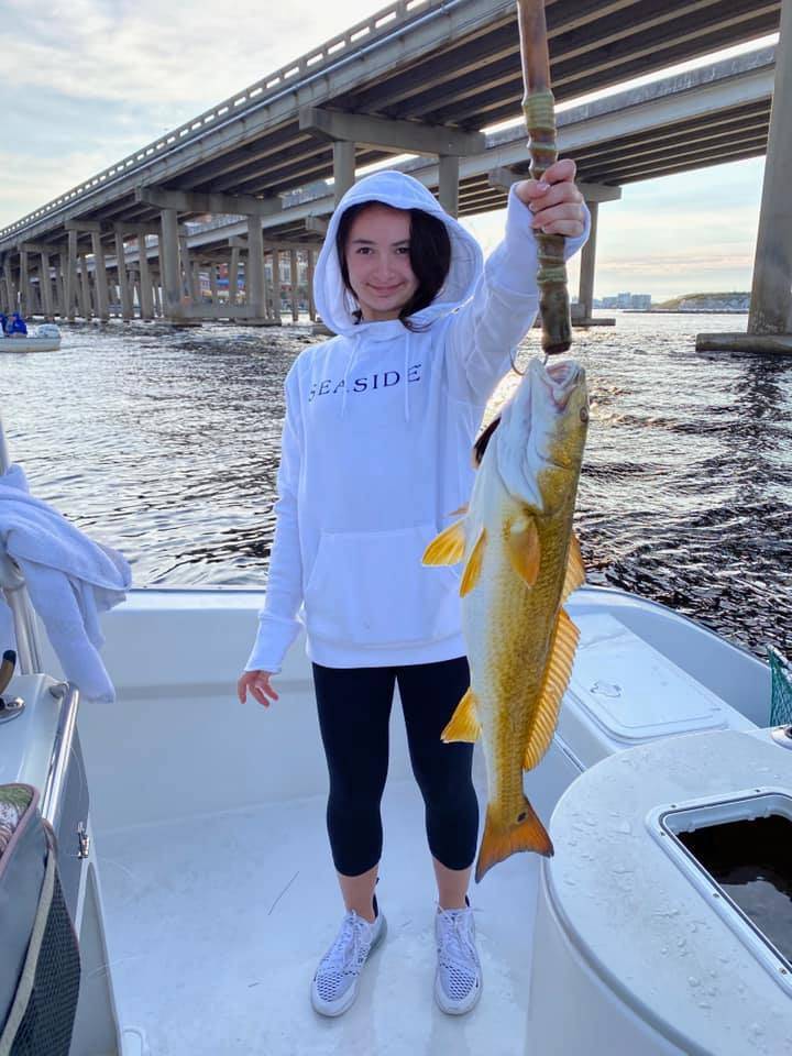 Largemouth Bass caught in Destin while fishing