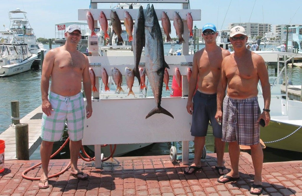 3 king mackerel fish caught in FL
