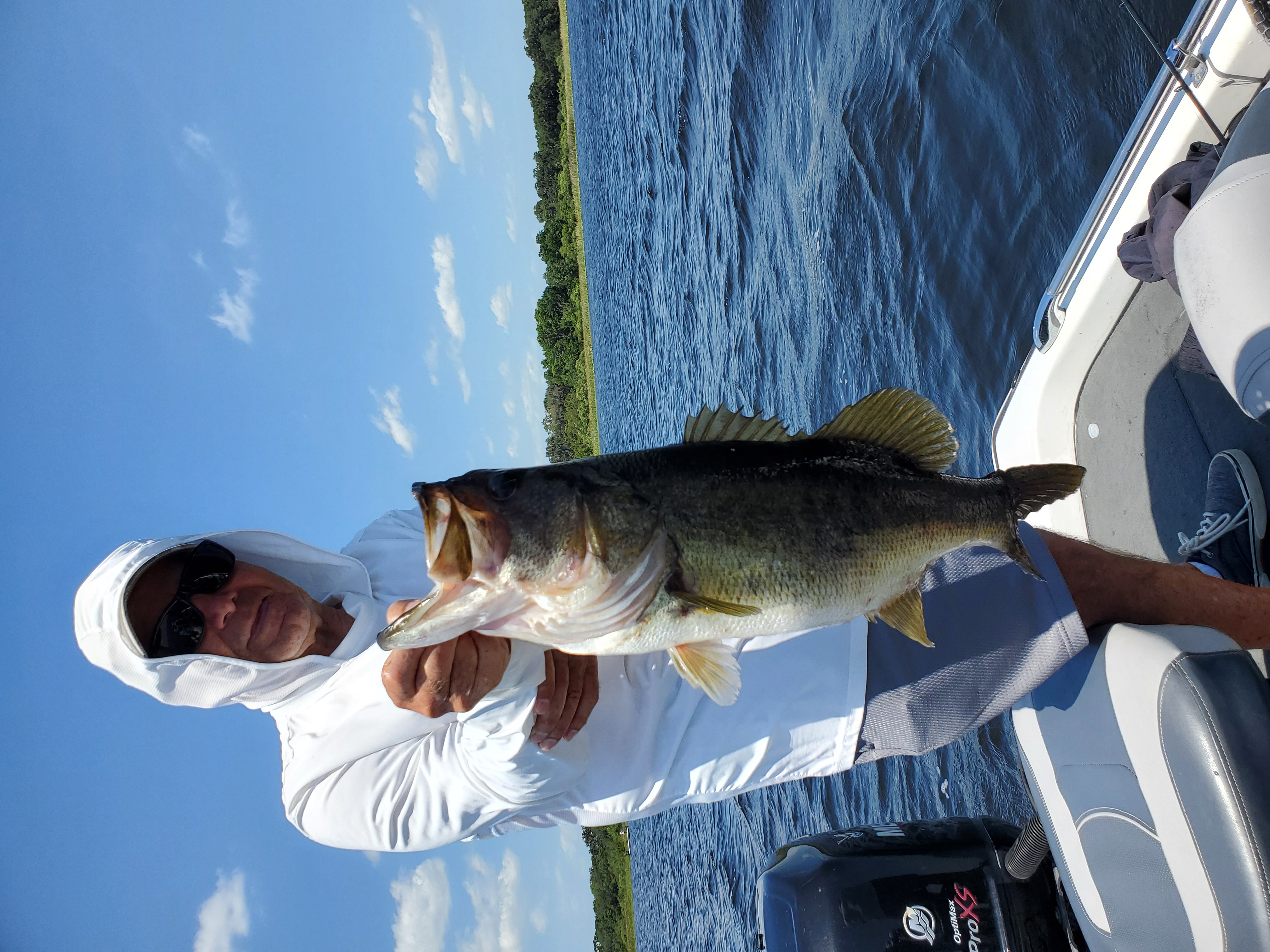Largemouth bass caught in Florida