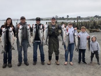 7 fishing at Bodega Bay