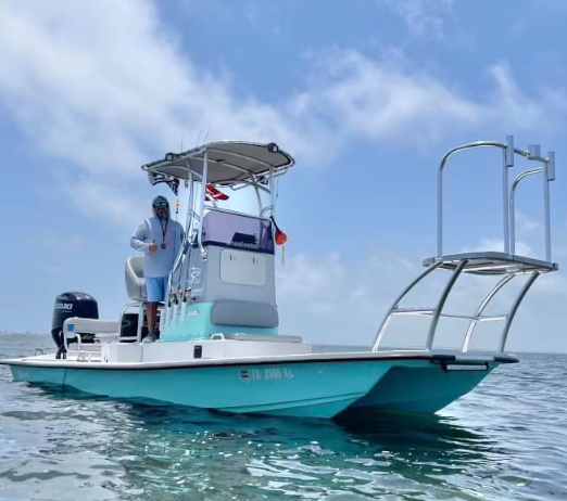 21' Shoalwater Cat Boat