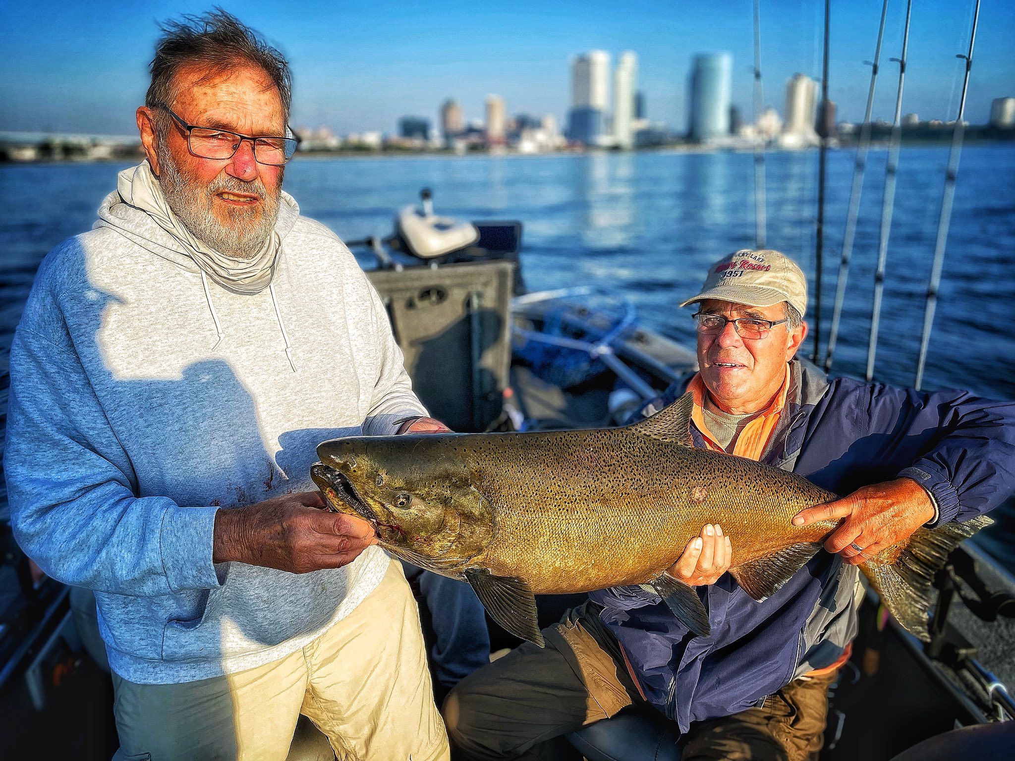 Two anglers fishing in Arizona