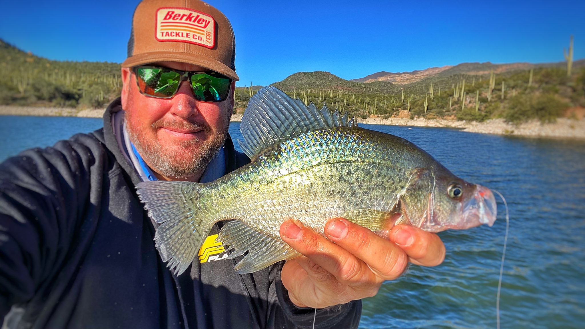 Crappie fish caught while fishing in Peoria