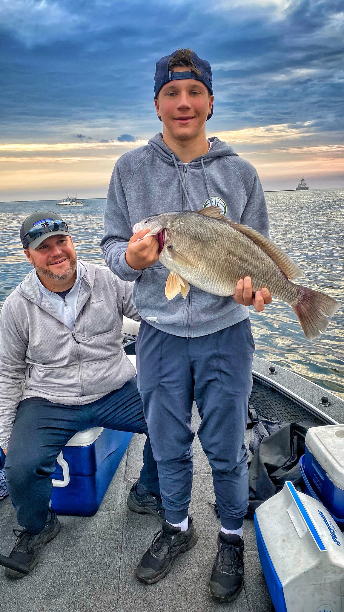 Couple fishing in Arizona