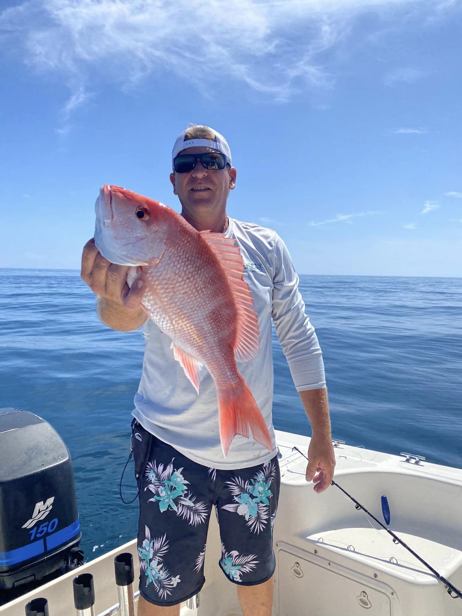 Angler with big fish caught in FL