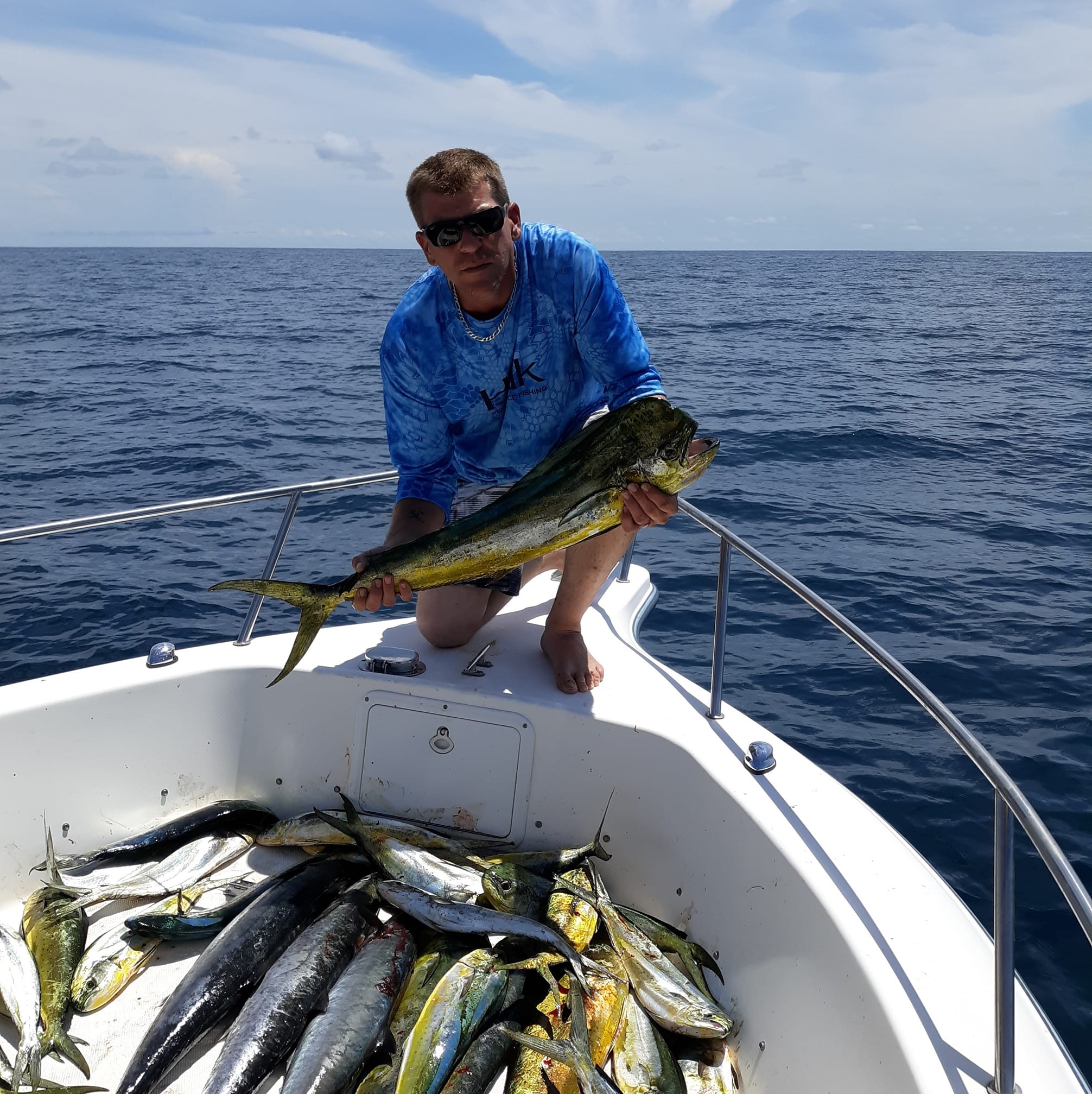 Fishermen enjoying a day of fishing in FL