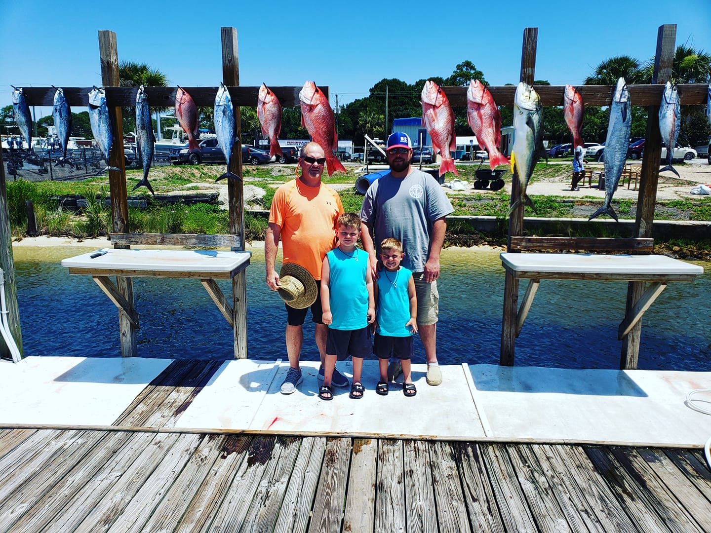 9 big fish caught at Fort Walton Beach