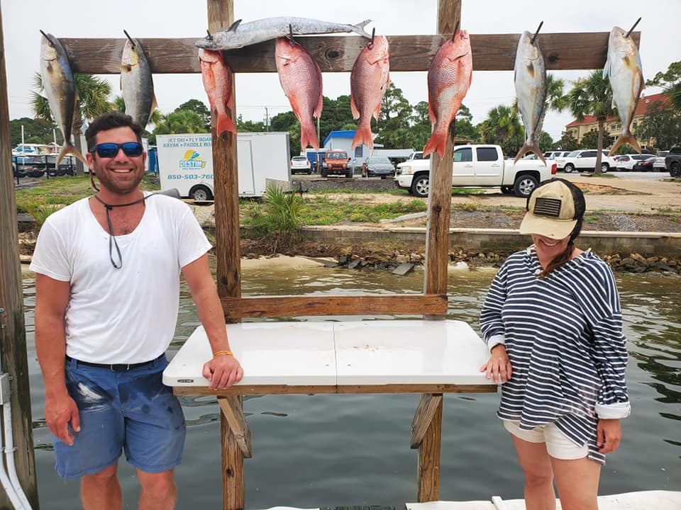 7 fish, Fort Walton Beach fishing trip