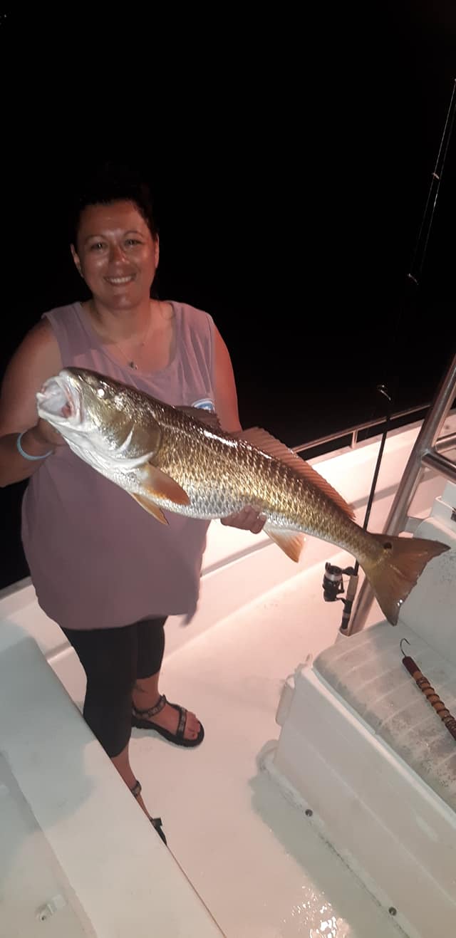 A single person fishing in FL