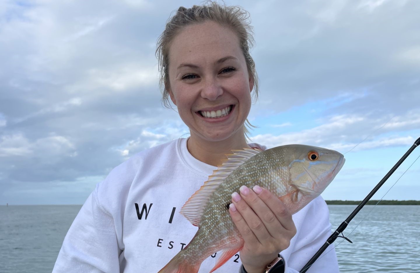 A person fishing in Florida