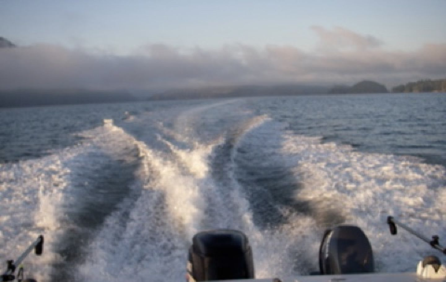 Scenic view of Ucluelet harbor