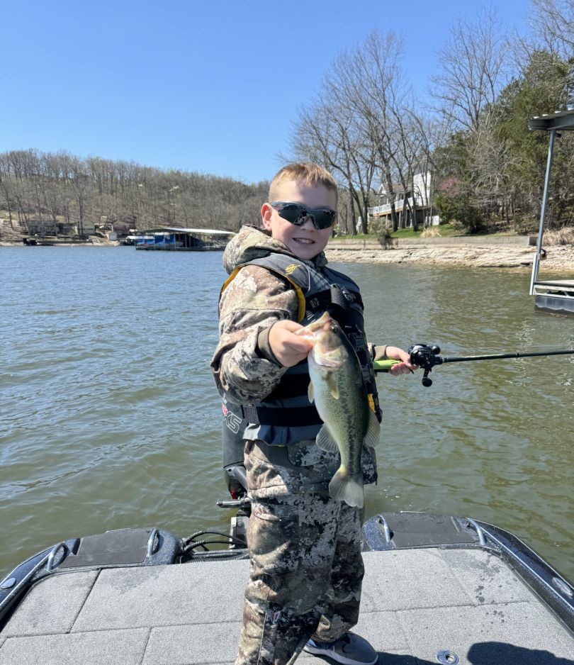 Largemouth Bass caught fishing in MO