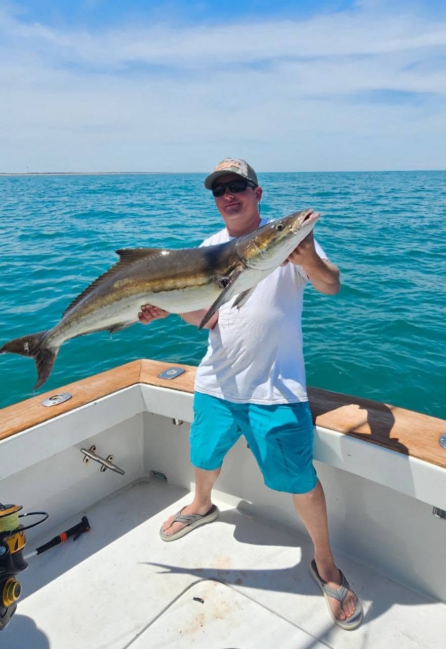 Half-day sport fishing charter boat in Wanchese, NC waters with Reel Fun OBX inshore fishing