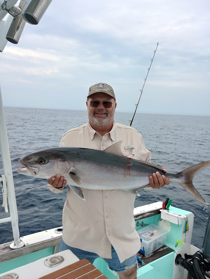 A lone fisherman enjoying a great day of fishing in FL