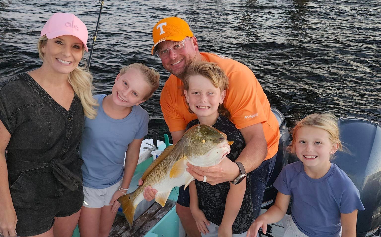 5 people fishing in FL
