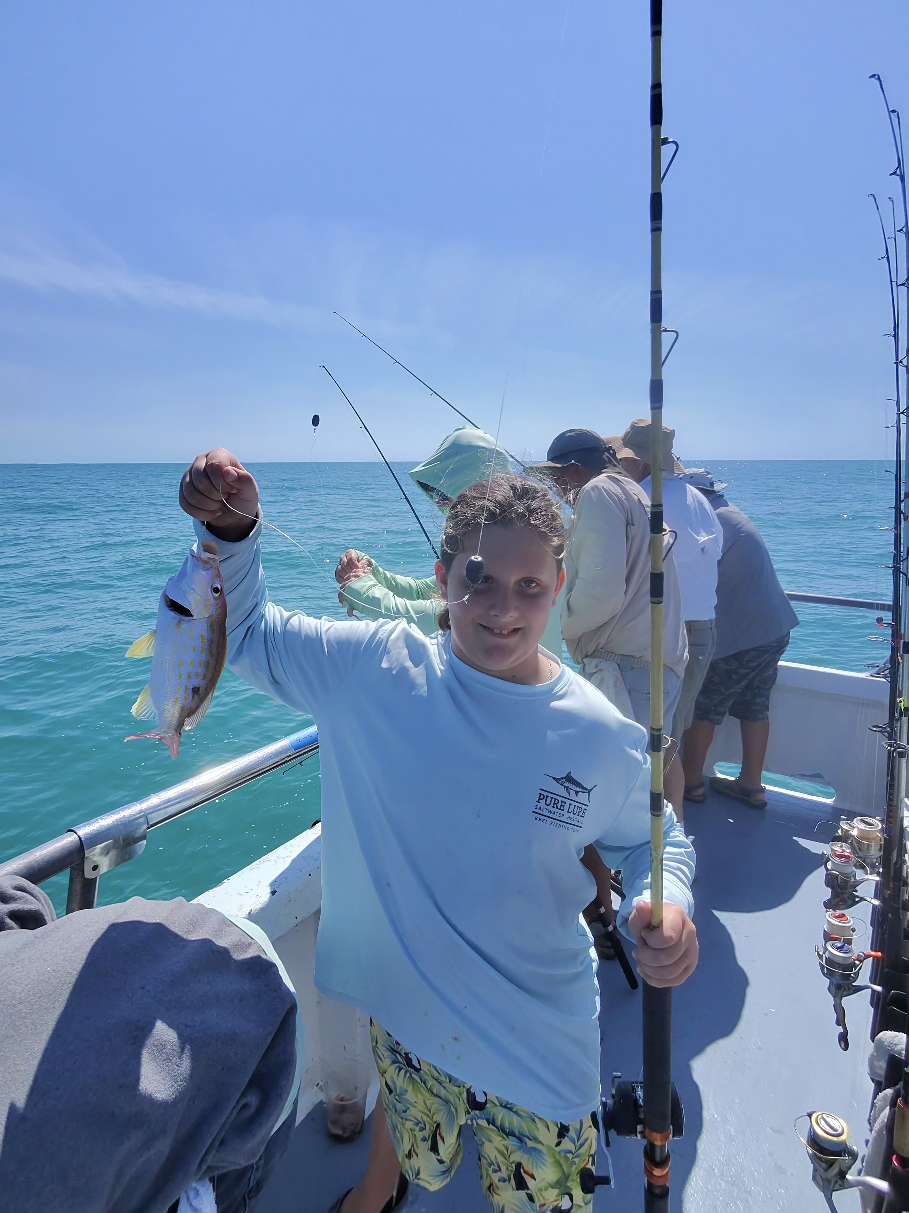 A person fishing in Florida