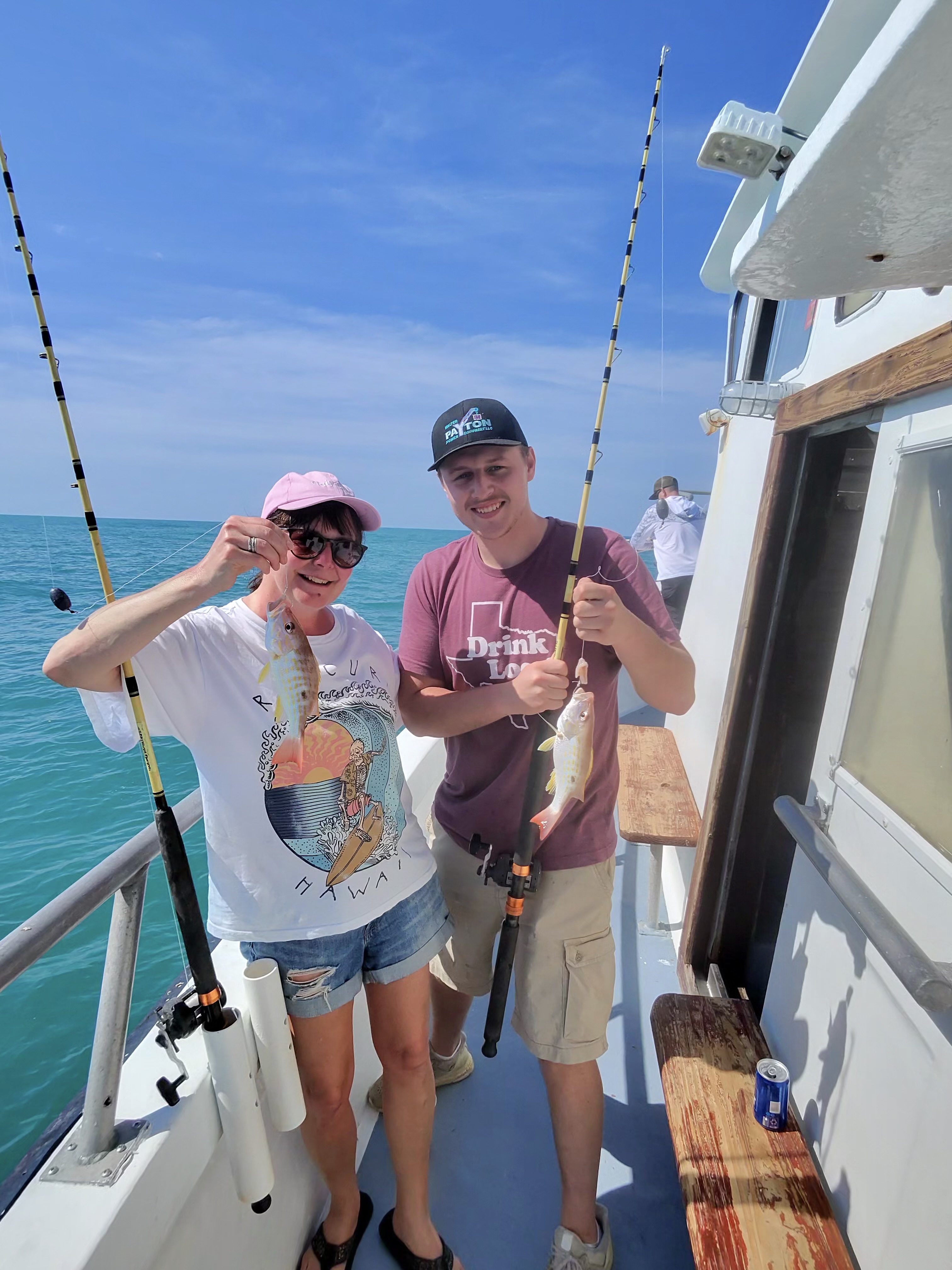 Two anglers fishing in Key West