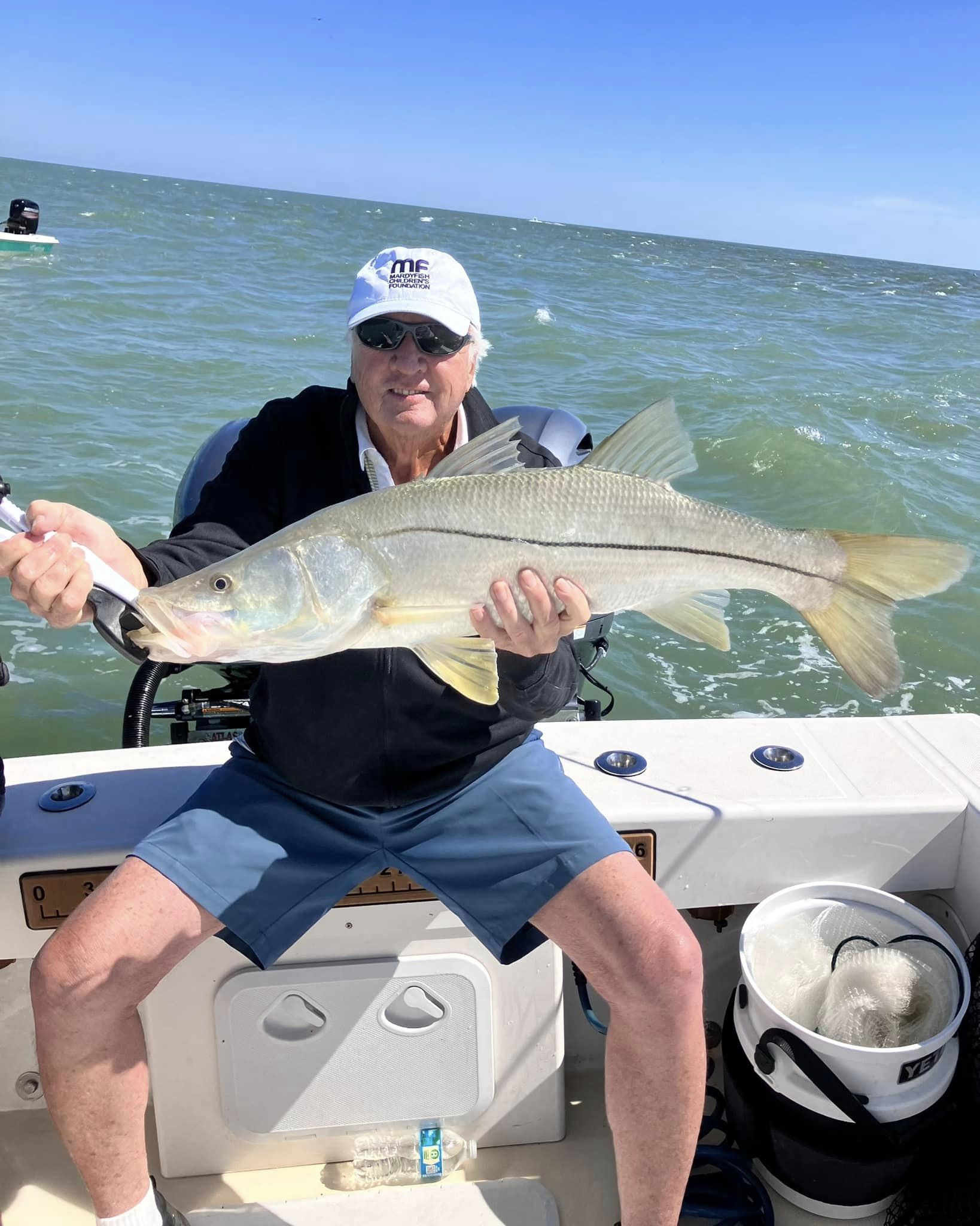 A 30-inch Snook caught while fishing in Sebastian